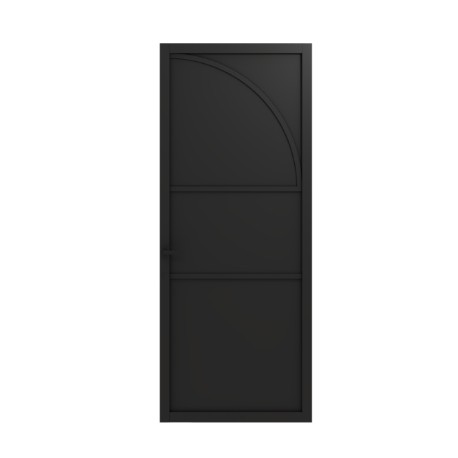 Binnendeur Skantrae SSL 4714 Paneeldeur Zwart
